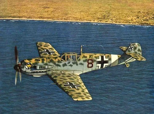Carousel 1 Die Cast 1/48 Messerschmitt Bf109 Emil North Africa - Picture 8 of 8