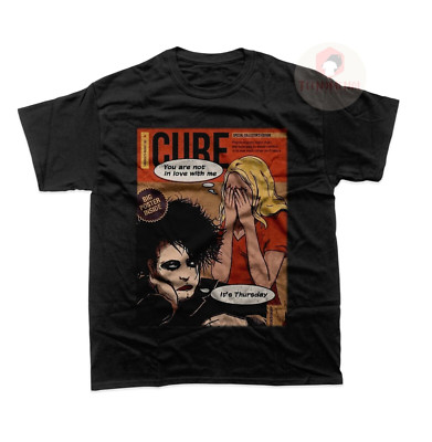 The Cure unisex T-Shirt - Wish Album Tee - Friday I'm In Love Song - Rock Music