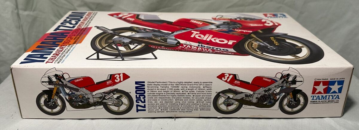 Tamiya Yamaha TZ250M T.Harada's '93 GP-2 Champion Machine No Tamiya Yamaha TZ250M T.Harada's '93 GP-2 Champion Machine No