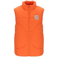 Fila White Rock Chamber Full Zip Gilet - Orange Medium
