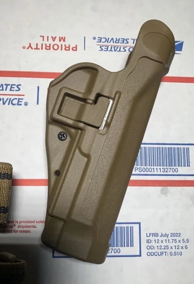 Great BlackHawk USMC Holster System SERPA Beretta 92/96 Coyote RH M990194CT-R M9 - Image 3 of 4