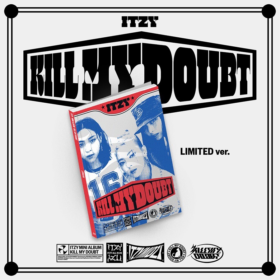 ITZY [KILL MY DOUBT] 7th Mini Album LIMITED/CD+Photo Book+