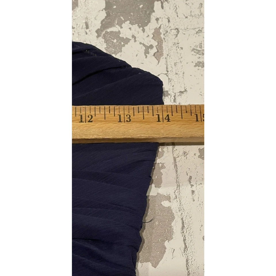 Свадебное платье David's темно-синее без бретелек размер 4 милое декольте б/у в отличном состоянии - Изображение 3 из 4