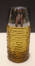 Anchor Hocking Soreno Amber Salt/Pepper Shaker 
