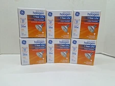 6 GE Energy-Efficient 38w Short Neck PAR30 Indoor Floodlight 580 Lumens Bulbs