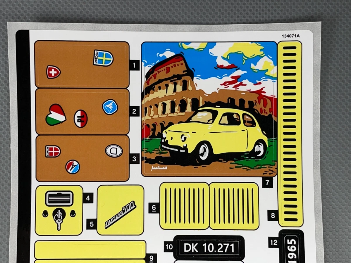 Lego fiat online 500 ebay