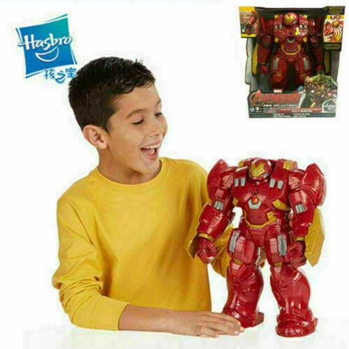 ELECTRONIC MARVEL AVENGERS TALKING HULKBUSTER TITAN HERO TECH ACTION FIGURES TOY