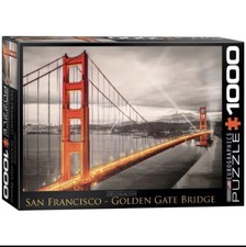 Golden Gate Bridge San Francisco California 1000 Piece Puzzle 6000-0663 New