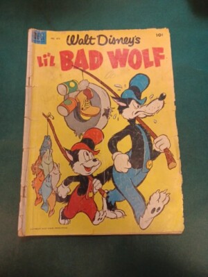 Walt Disney's Li' Bad Wolf- Four Color Comics #473 G-