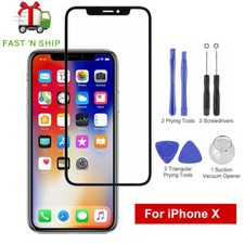 For Replacement iPhone X Front Outer Glass Lens Touch Screen  Repair Tools Kit