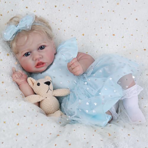 Realistic Reborn Baby Dolls Girl 20Inch Lifelike Baby Doll with