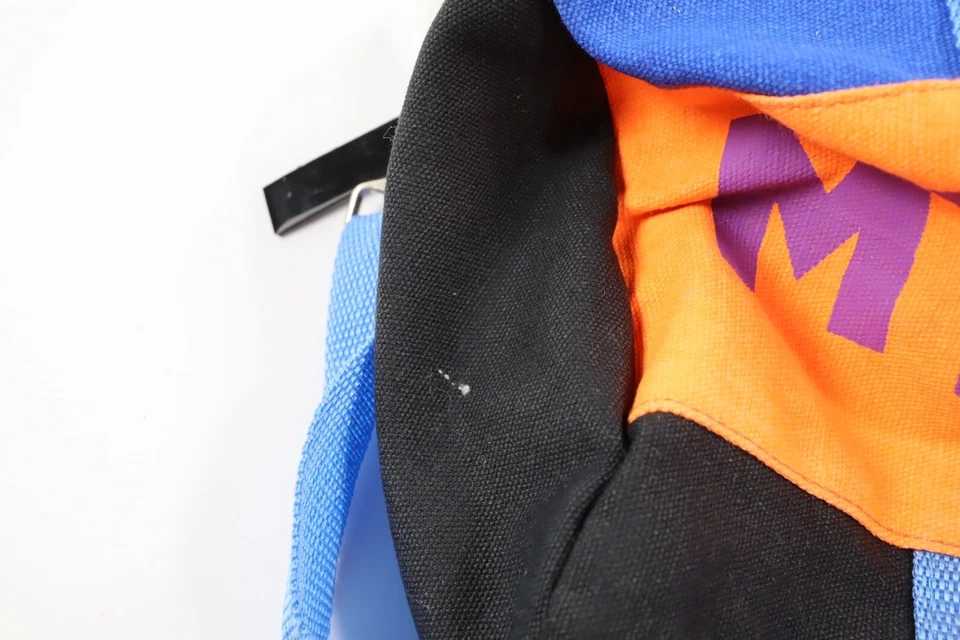 Bolso de Lona Lucky 7 USA Myrtle Beach Naranja Azul Negro Foto 3 de 4