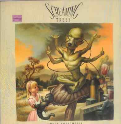 Screaming Trees Uncle Anesthesia NEAR MINT Epic Vinyl LP