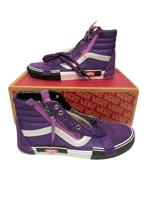 Vans SK8-Hi Reissue Cap Reflective Violet Indigo Black Men's 10 Purple Shoes  NIB | eBay