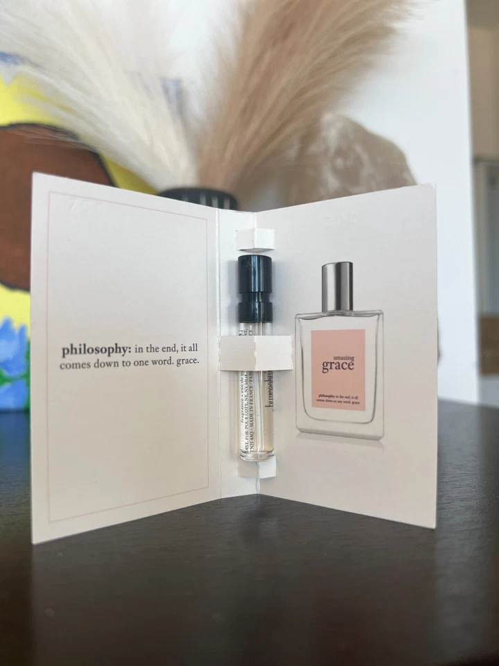 2 PIEZAS MUESTRAS CARDADAS FILOSOFÍA Frasco LOVE SWEET LOVE & ASZING GRACE EDT NUEVO Foto 3 de 4