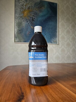 Artist`s Loft Flow Acrylic - Black - 32oz (0,94 L)