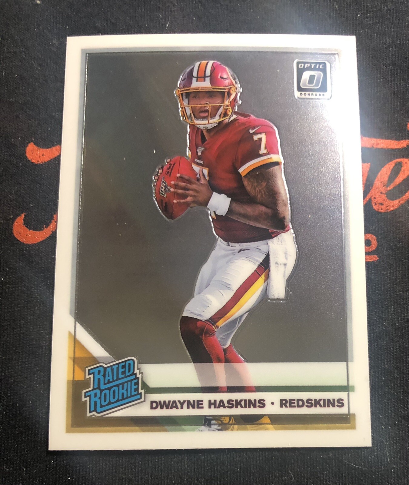 2019 Donruss Optic - Dwayne Haskins RATED ROOKIE RC refractor #151