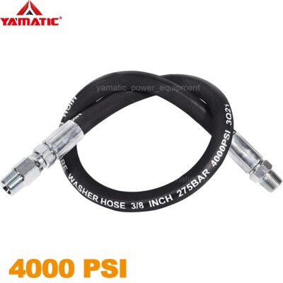YAMATIC Pressure Washer Jumper Hose 4000 PSI Whip Hose for Hose Reel