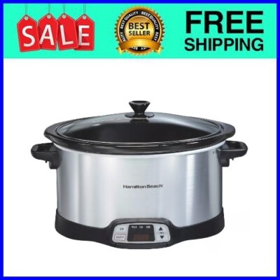 Hamilton Beach 8 Quart Programmable Slow Cooker