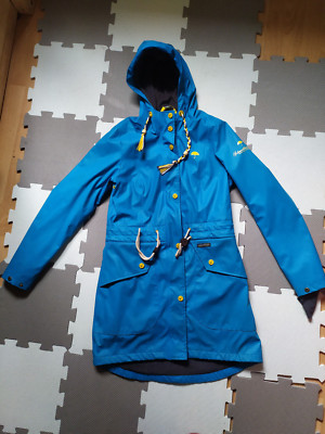 RRP £259 S 10 Schmuddelwedda Raincoat Rain Jacket Windproof Waterproof Parka