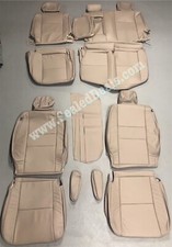 Katzkin Custom Taupe Leather Seat Covers For Toyota Tundra Double Cab Sr5 05-06