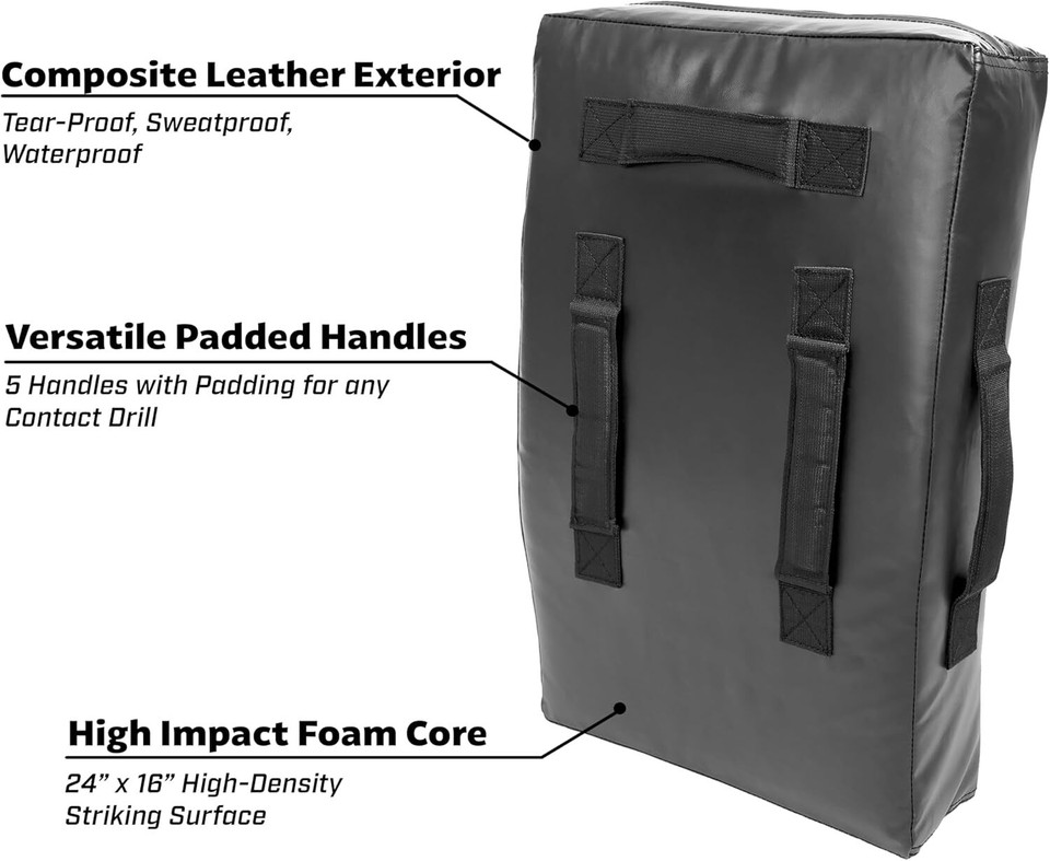 GoSports Blocking Pads Great for Martial Arts & Sports 24" x 16", Black 815898021965 eBay