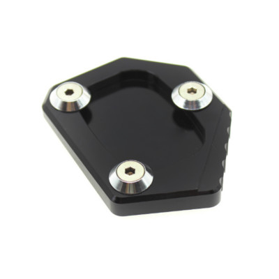 For Honda NC700 Integra CBR500R 2013 2014 Kickstand Side Stand Pad Enlarge Black