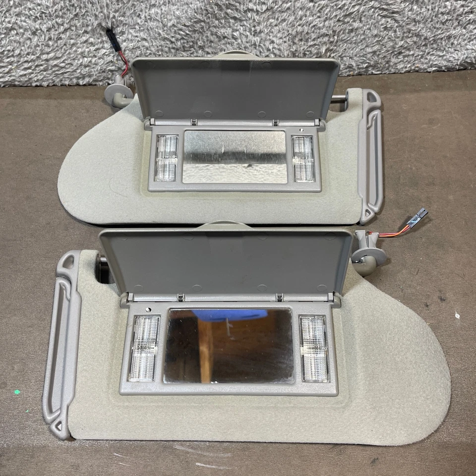 00-05 BUICK CENTURY Parasol SET PAR LH RH Pasajero Conductor Iluminación OEM Foto 2 de 4