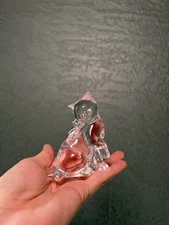 Lenox Crystal Cat Sitting Up With Bow tie