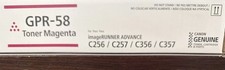 NEW Genuine Canon GPR-58 Magenta Toner Cartridge 2184C003AA OEM Sealed