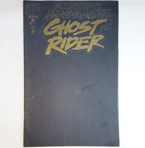 Ghost Rider #40 Switchblade v Demogoblin / Marvel first ever all-black cover