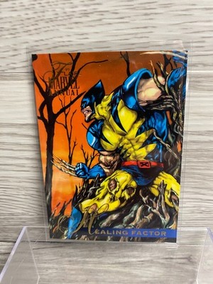 1995 Flair Marvel Annual - #41 Healing Factor Wolverine Healed!