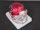 Tom Brady Signed New England Patriots Flash Speed Mini Helmet- COA Rare