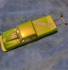 Us ARMY 1/24 Slot Car With Koford Drag Motor.