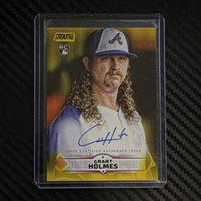 Topps 2025 Stadium Club Baseball Autographs #SCBA-GH Grant Holmes RC Auto Braves