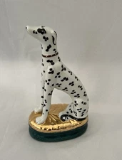 Vintage Hand-Painted Staffordshire-Style Dalmatian Dog Figurine