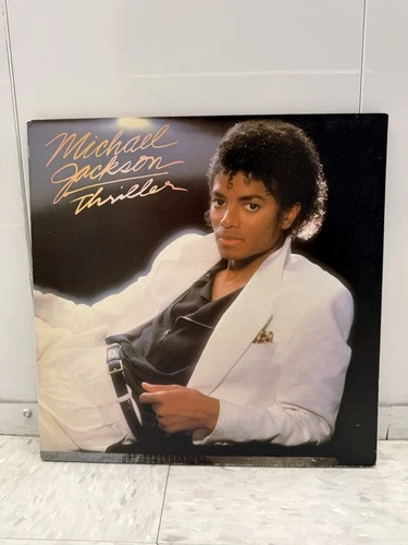 Michael Jackson Thriller Promo Vinyl LP Epic QE38112 Pop 12" Original Cover