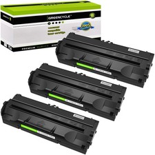 3 Pack Toner Cartridge fit for Samsung ML-1010 ML-1210 ML-1220 ML-1250 ML-1430