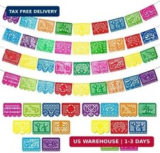 4 Packs 60 Feet Cinco De Mayo Party Decorations Mexican Banner Fiesta Plast