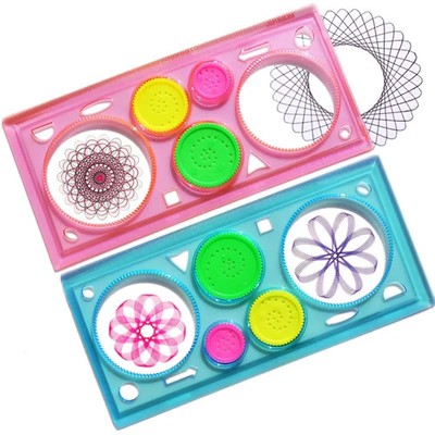 Geometrie Spirograph Zeichenschablonen Set Malerei Lineal Kreativ Kunst