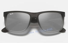 *BRAND Ray-Ban RB4165 Justin Polarized Sunglasses Mirror Gradient Lens 54mm 4