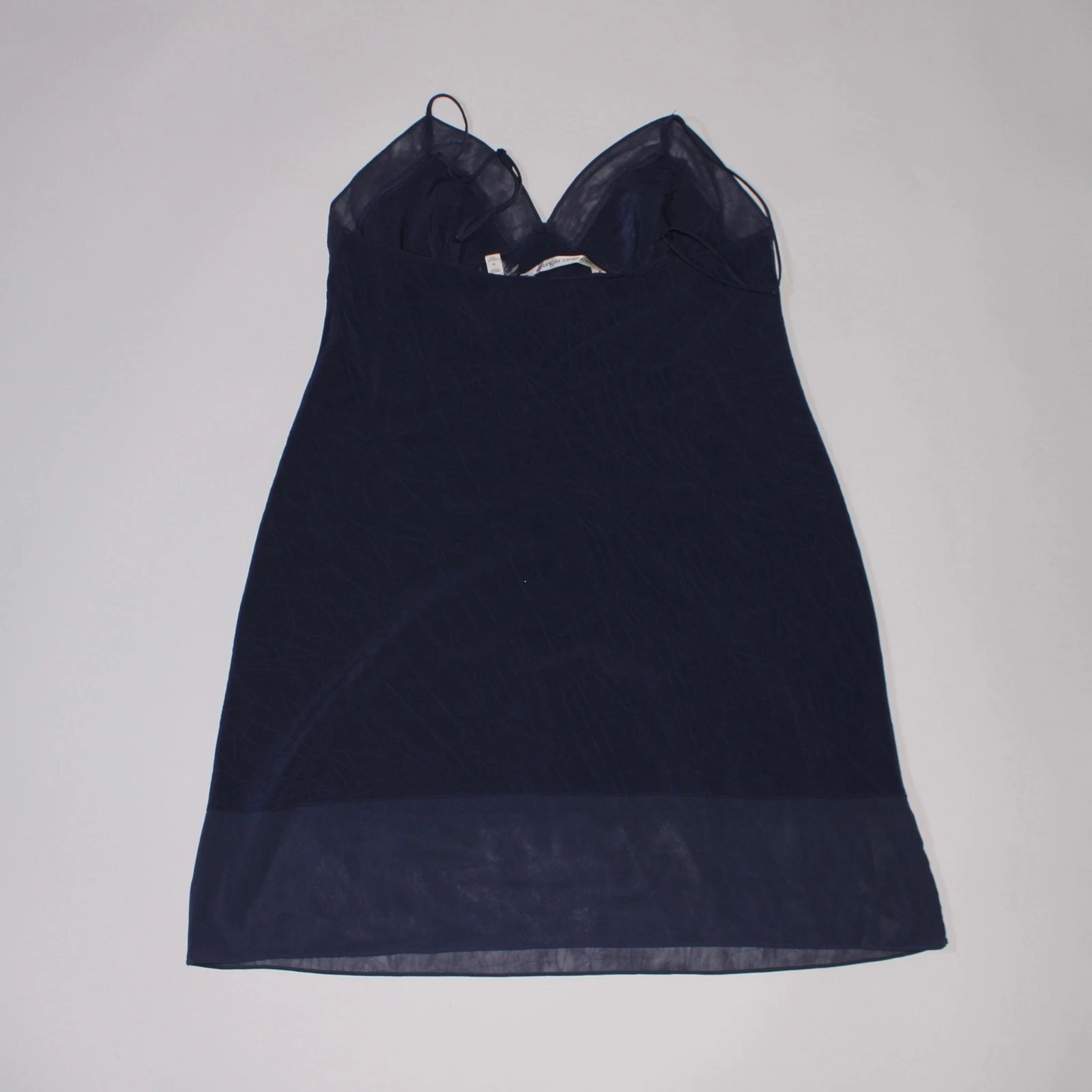 UNDERCOVER Abito slip vintage Victoria's Secret blu navy taglia M
