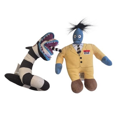 Just Play Beetlejuice Beetlejuice Movie 8'' Sandworm and BOB  Plush