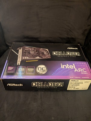 ASROCK Intel Arc B580 Challenger 12GB GDDR6 OC Graphics Card