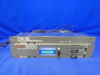 Image Video TSI 3000 Tally System Interface w/TXI-48 Tally Expansion Interface