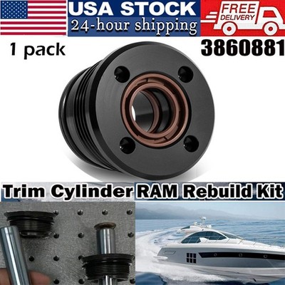 Trim Cylinder RAM Rebuild Kit for Volvo Penta Trim Cylinder 3860881 872612 1PCS