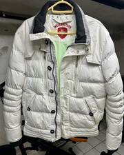 Wellenstein Stardust Jacke (STAD) – Größe M – Weiß/Neongrün – Gebraucht