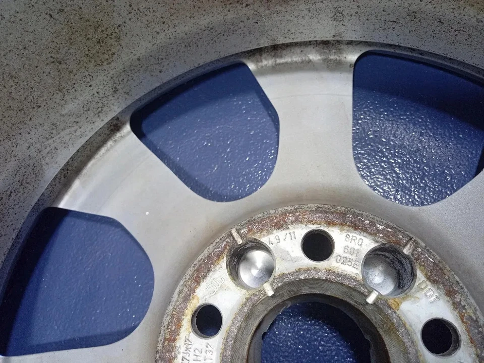 1x Alufelge 17 Zoll 7.0" 5x112 37ET Glanz Silber 8R0601025E Audi Rim Wheel - Bild 4 von 4