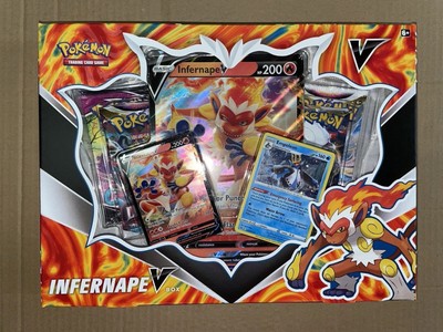 Pokémon Infernape V Box   NEU & OVP  (mit  Lost Origin & Fusion Strike)