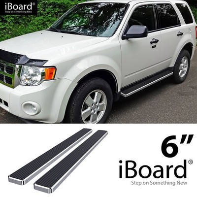 APS Polished Stainless Steel Side Step 6in Fit Ford Escape (Mazda Tribute) 08-12